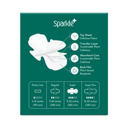 Plant-based Ultra Thin Pads with Wings, Super