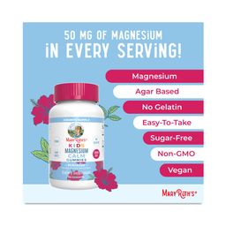 Kids Magnesium Calm Gummies, Hibiscus
