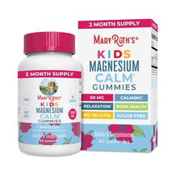 Kids Magnesium Calm Gummies, Hibiscus