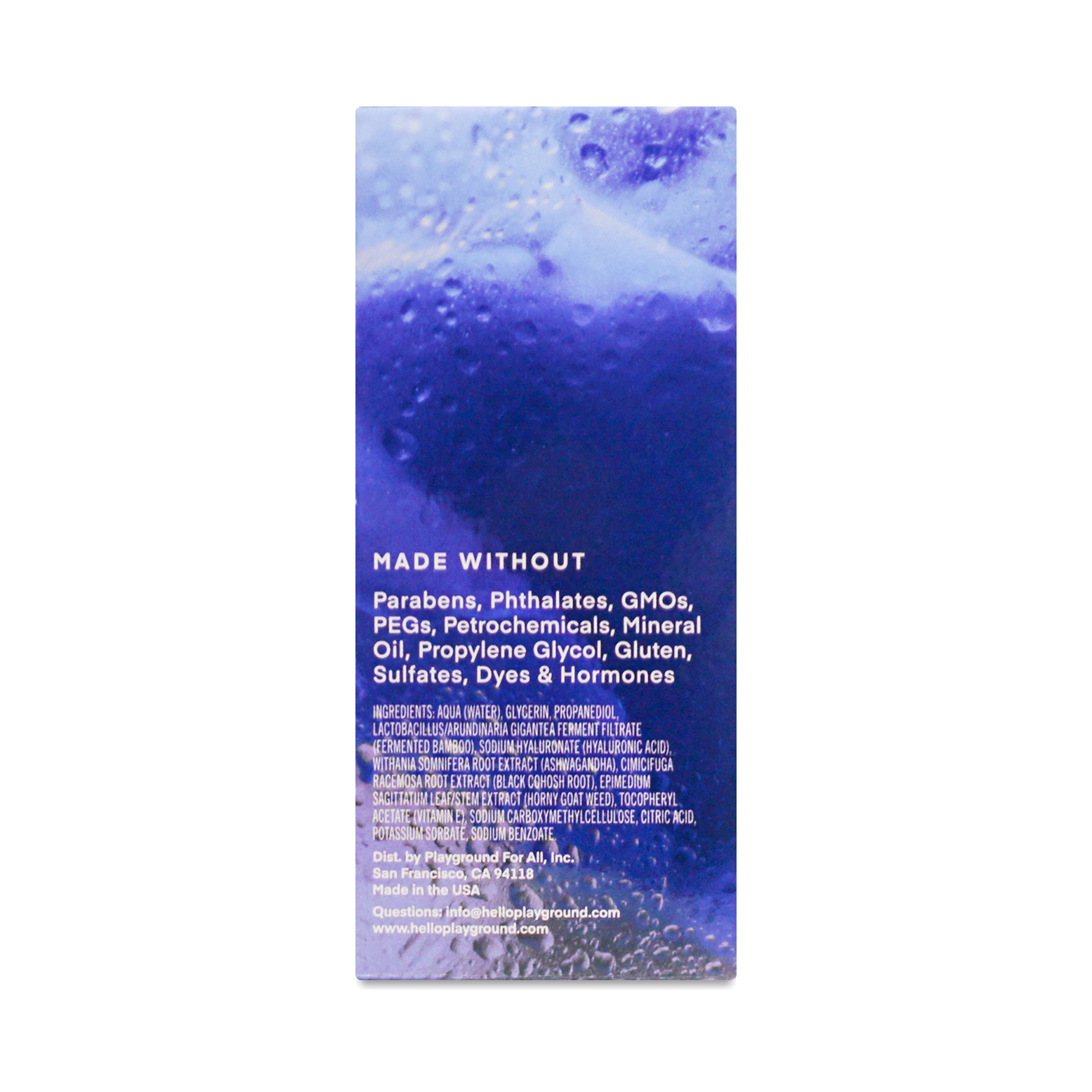 Playground Love Sesh Water-Based Personal Lubricant, Unscented | Thrive  Market