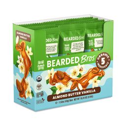 Organic Real Food Energy Bars, Almond Butter Vanilla