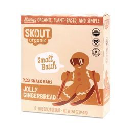 Kids Snack Bars, Jolly Gingerbread