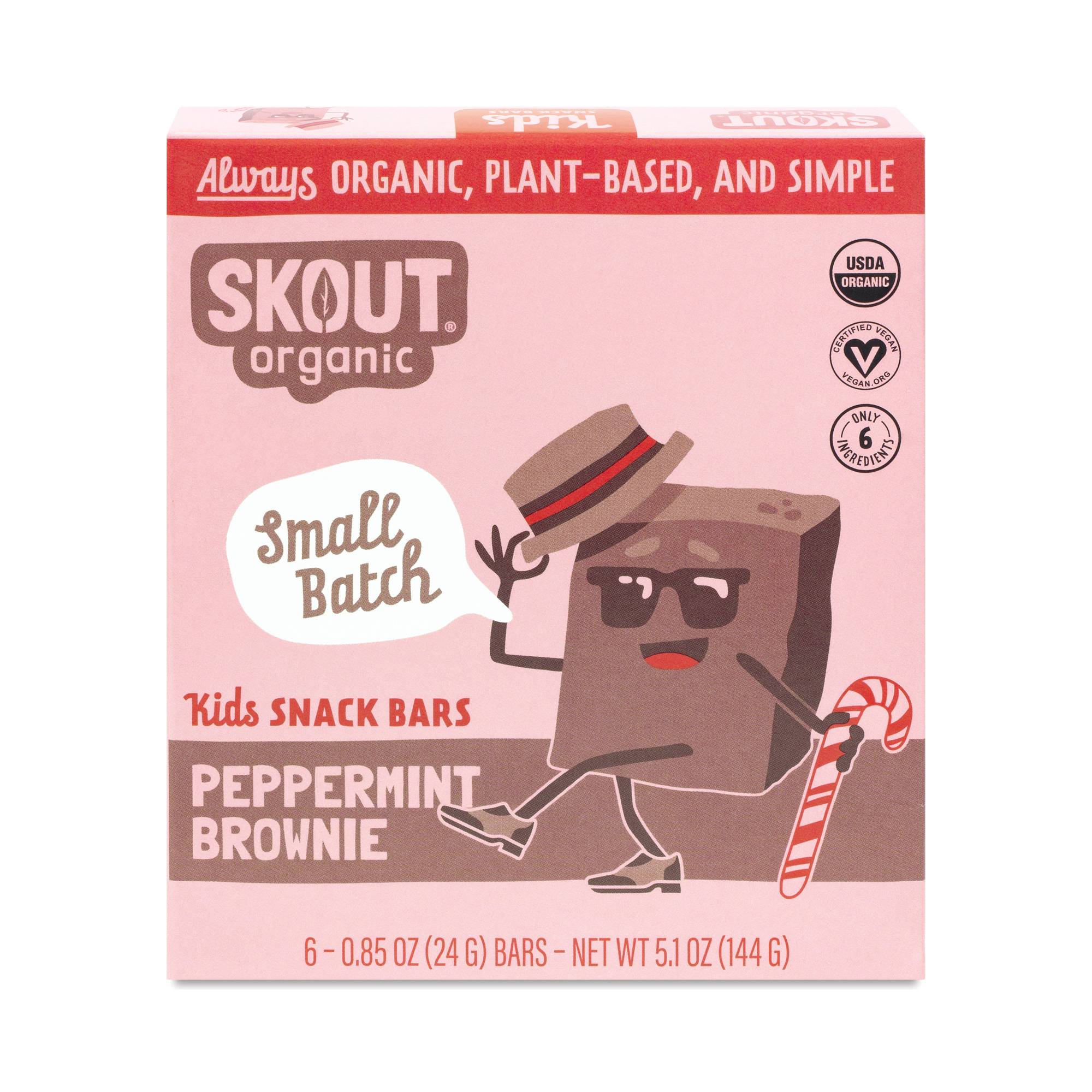 Kids Snack Bars, Peppermint Brownie