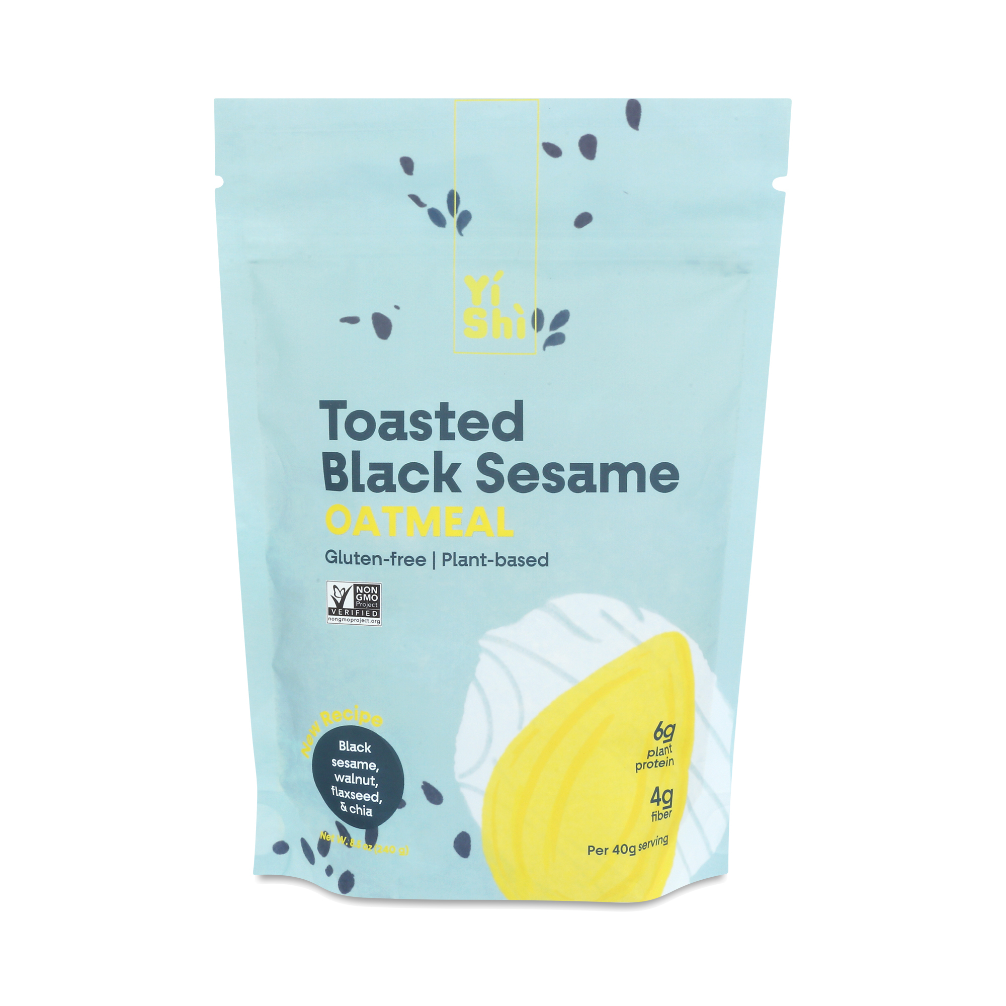 Yishi Oatmeal, Toasted Black Sesame Thrive Market