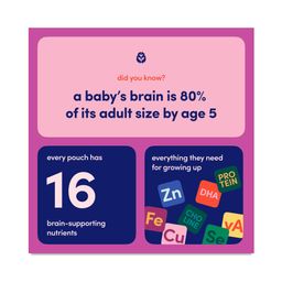 Organic Baby Smoothie, Sweet Potato Banana Blueberry