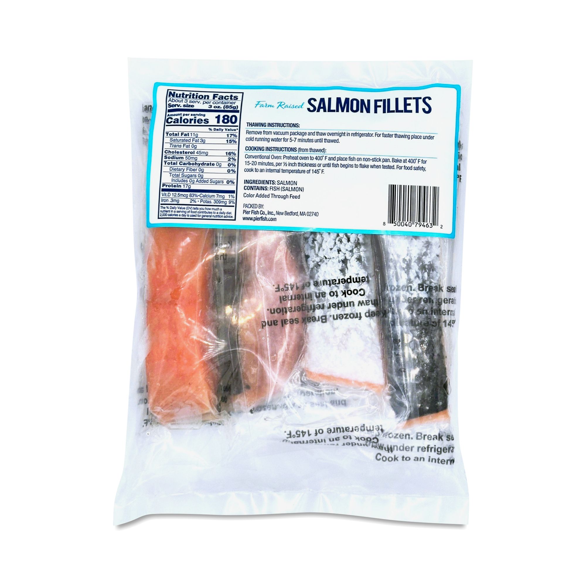 Salmon Fillets, Farm Raised