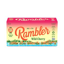 Sparkling Mineral Water, Wild Cherry
