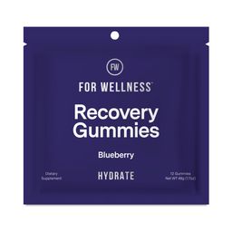 Hydration Recovery Gummies, Blueberry