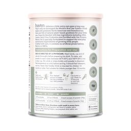 Dairy-Free Oat Toddler Formula