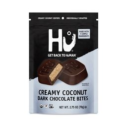 Dark Chocolate Bites, Creamy Coconut