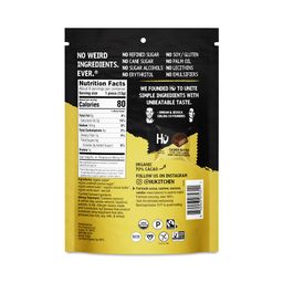 Dark Chocolate Bites, Cashew Butter + Pure Vanilla Bean