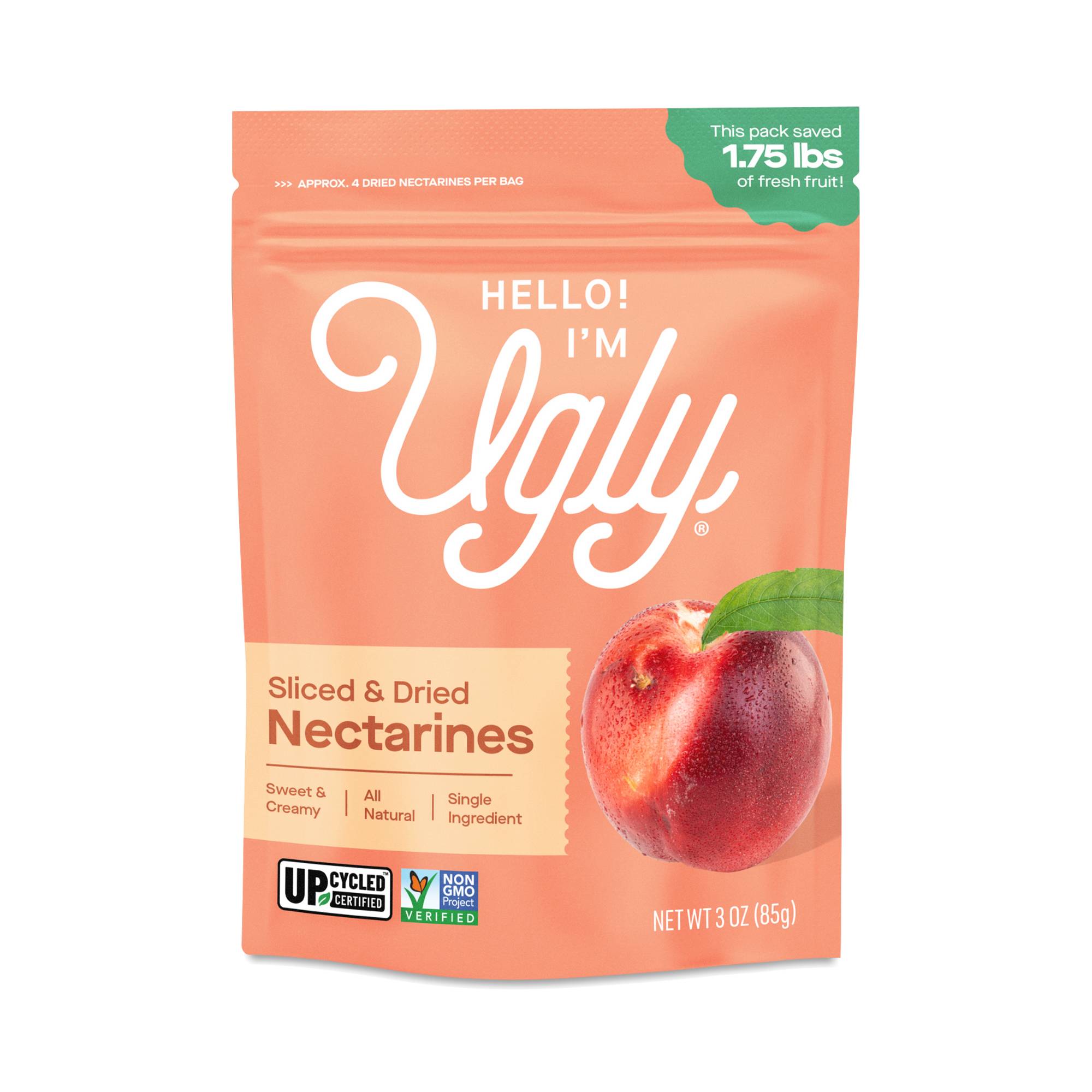 Sliced & Dried Fruit Snacks, Nectarines