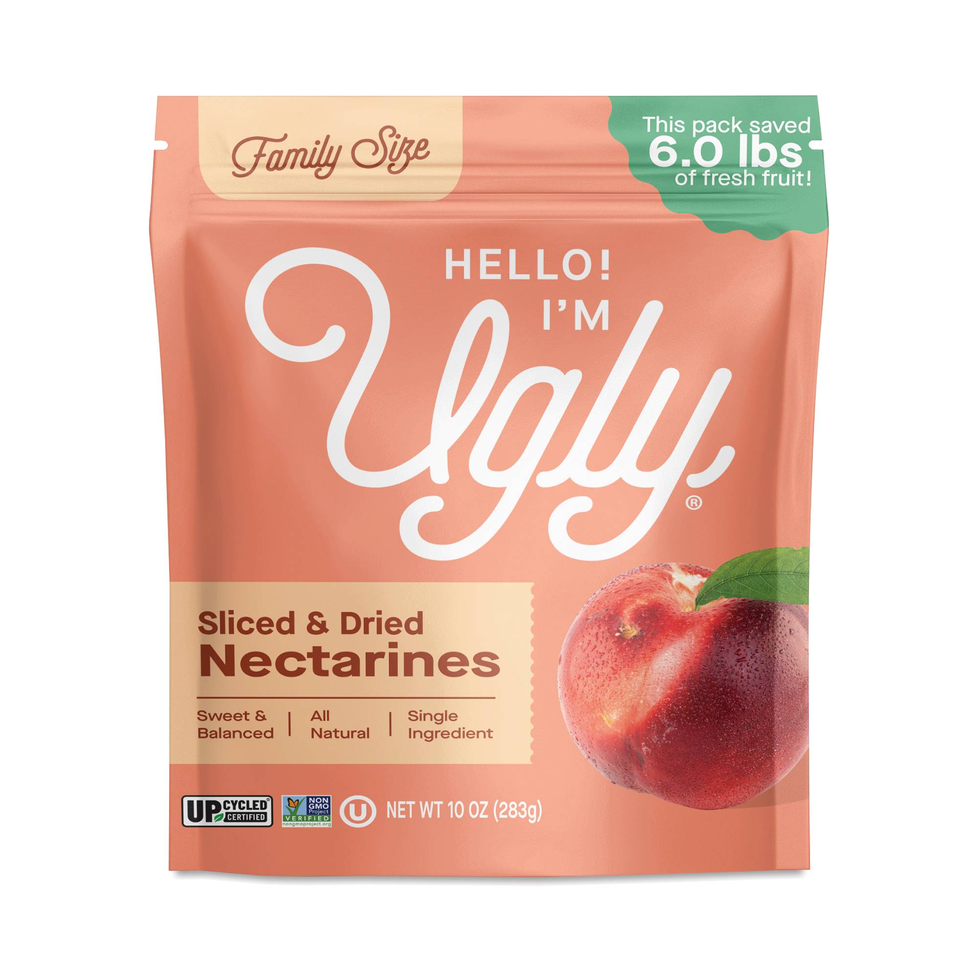 Sliced & Dried Fruit Snacks, Nectarines