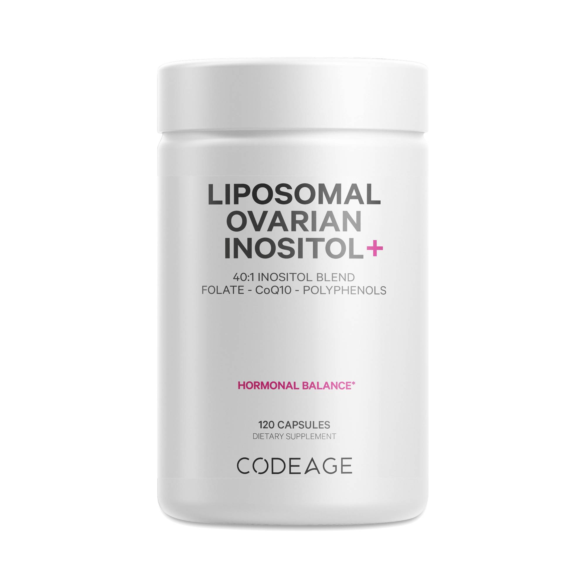 Liposomal Ovarian Inositol +, Hormonal Balance