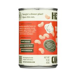 Tomato Alla Vodka Cannellini Beans