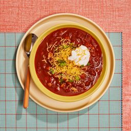 Fire Roasted Sweet Potato Chili