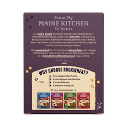 Maine Crisp Buckwheat Crackers, Olive & Za'atar