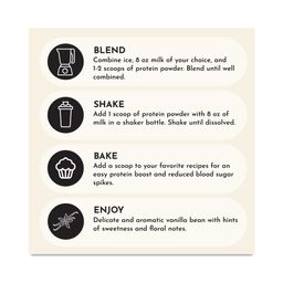 Protein Powder, Vanilla Bean