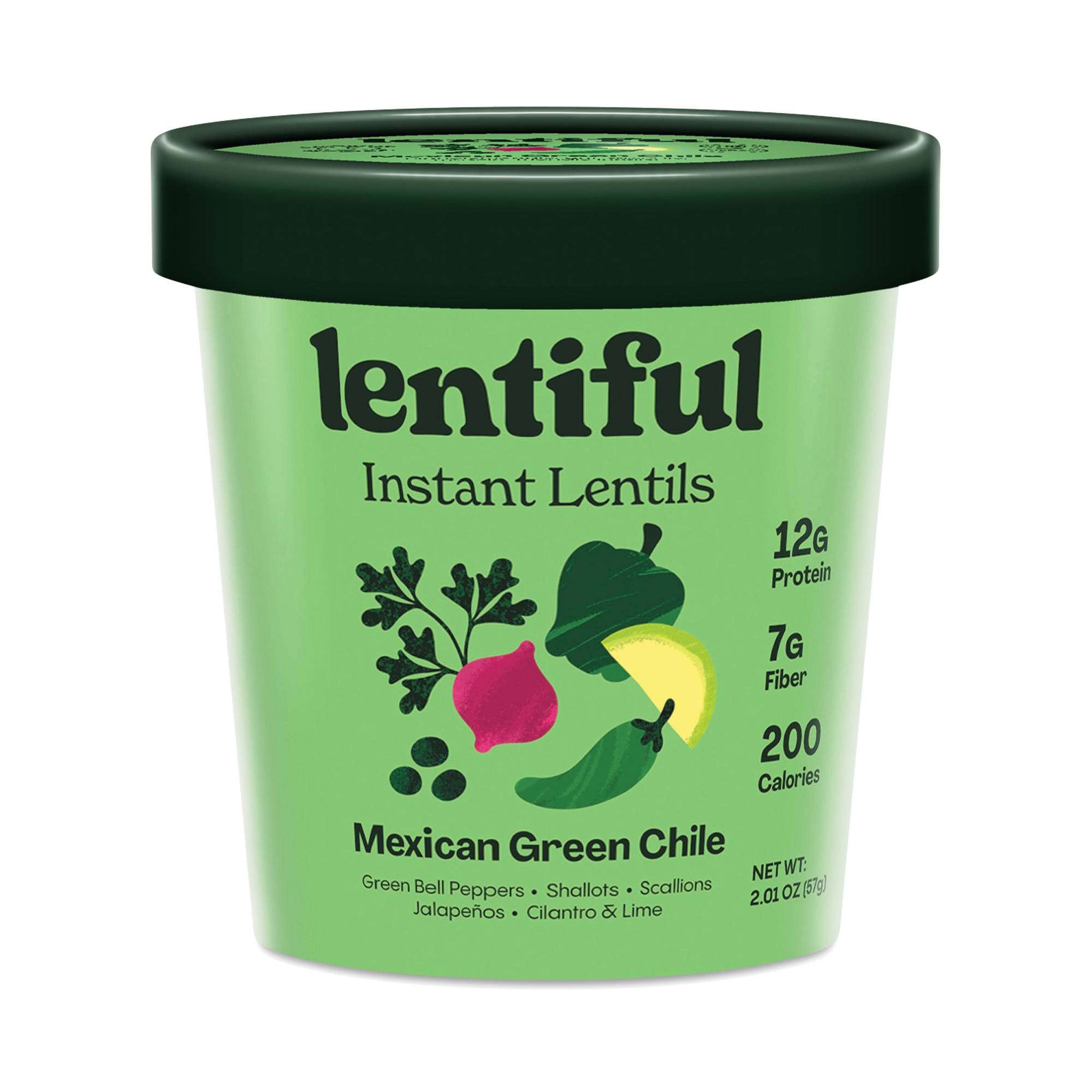 Instant Lentils, Mexican Green Chile