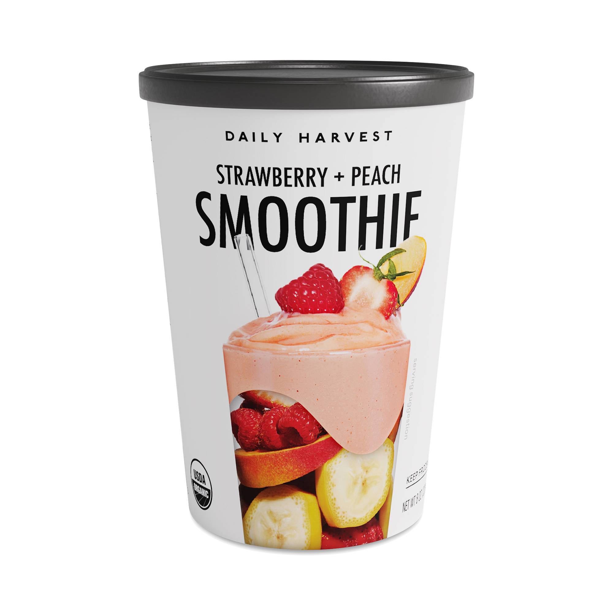 Smoothie, Strawberry & Peach