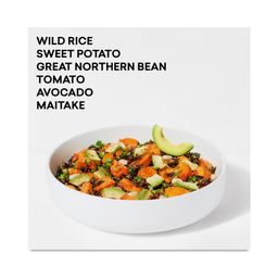 Harvest Bowl, Sweet Potato & Wild Rice Hash