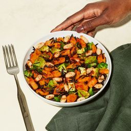 Harvest Bowl, Sweet Potato & Wild Rice Hash