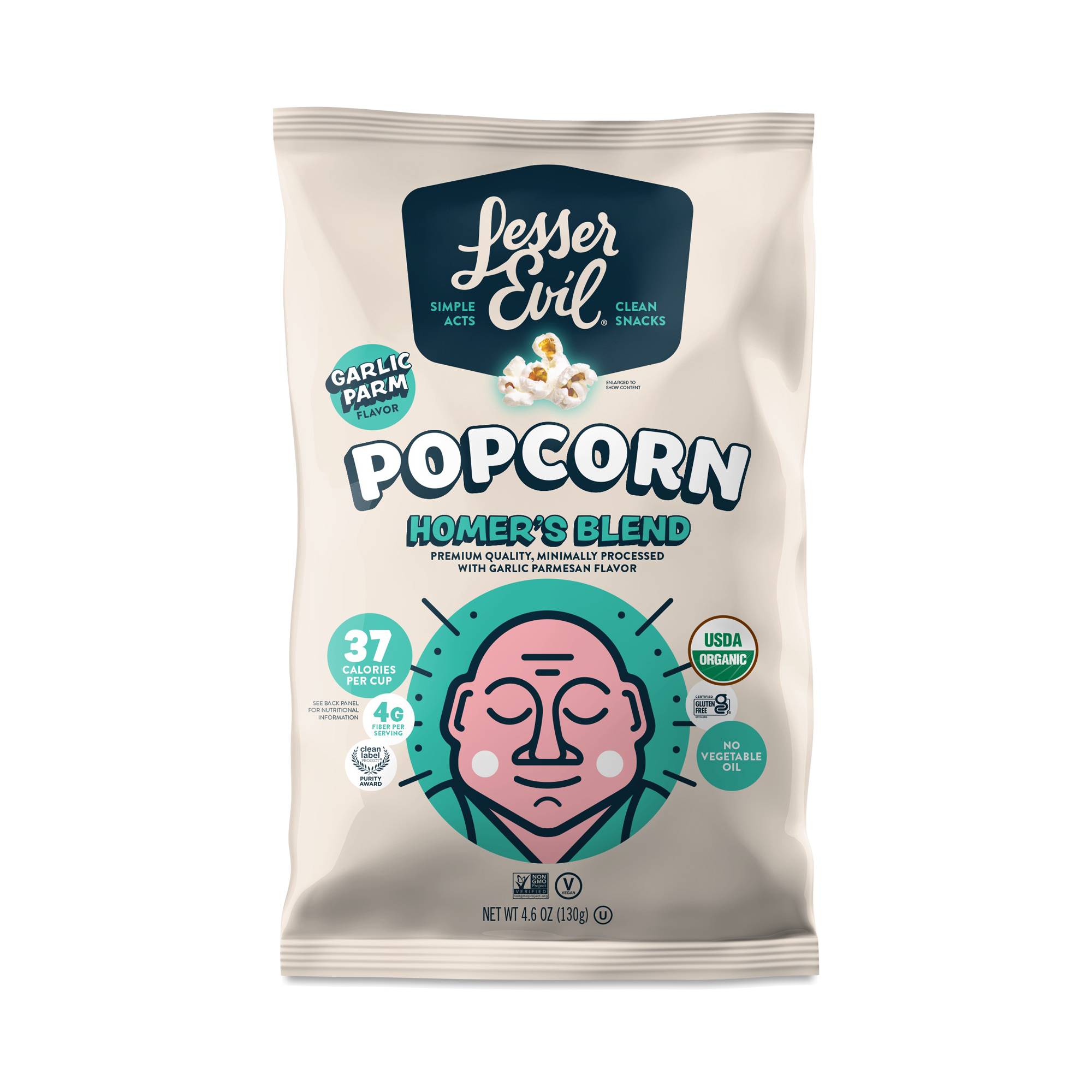 Organic Popcorn, Homer’s Secret Blend