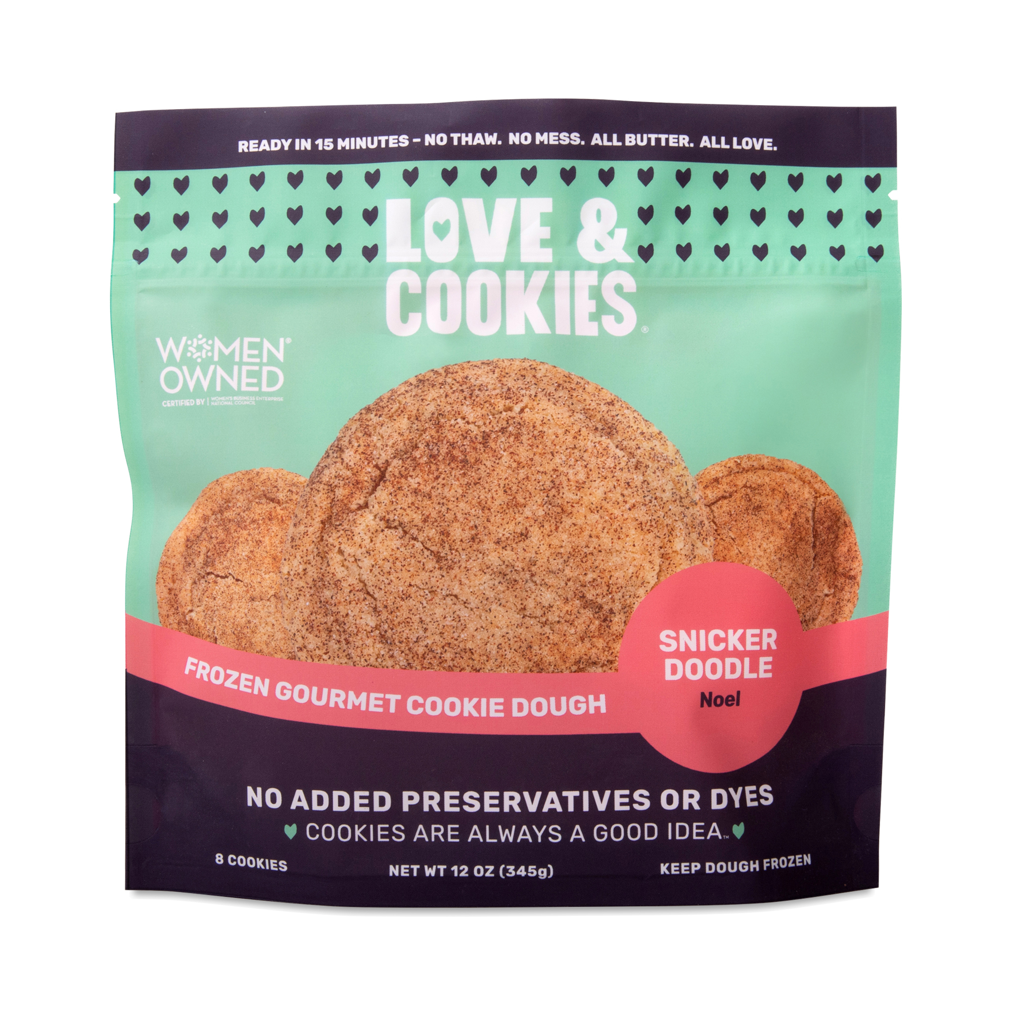 Cookie  Love&Cookies Gourmet Cookie Dough, Snickerdoodle | Thrive Market