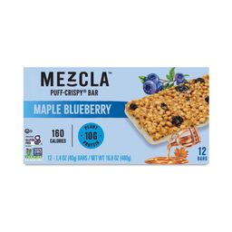 Puff-Crispy Bar, Maple Blueberry