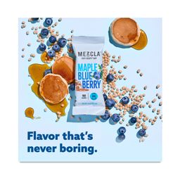 Puff-Crispy Bar, Maple Blueberry