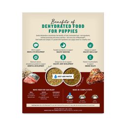 Wholemade Whole Grain Beef & Salmon Dehydrated Puppy Food