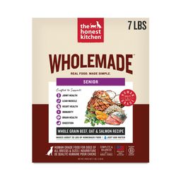 Wholemade Whole Grain Beef, Oat & Salmon Dehydrated Senior Dog Food