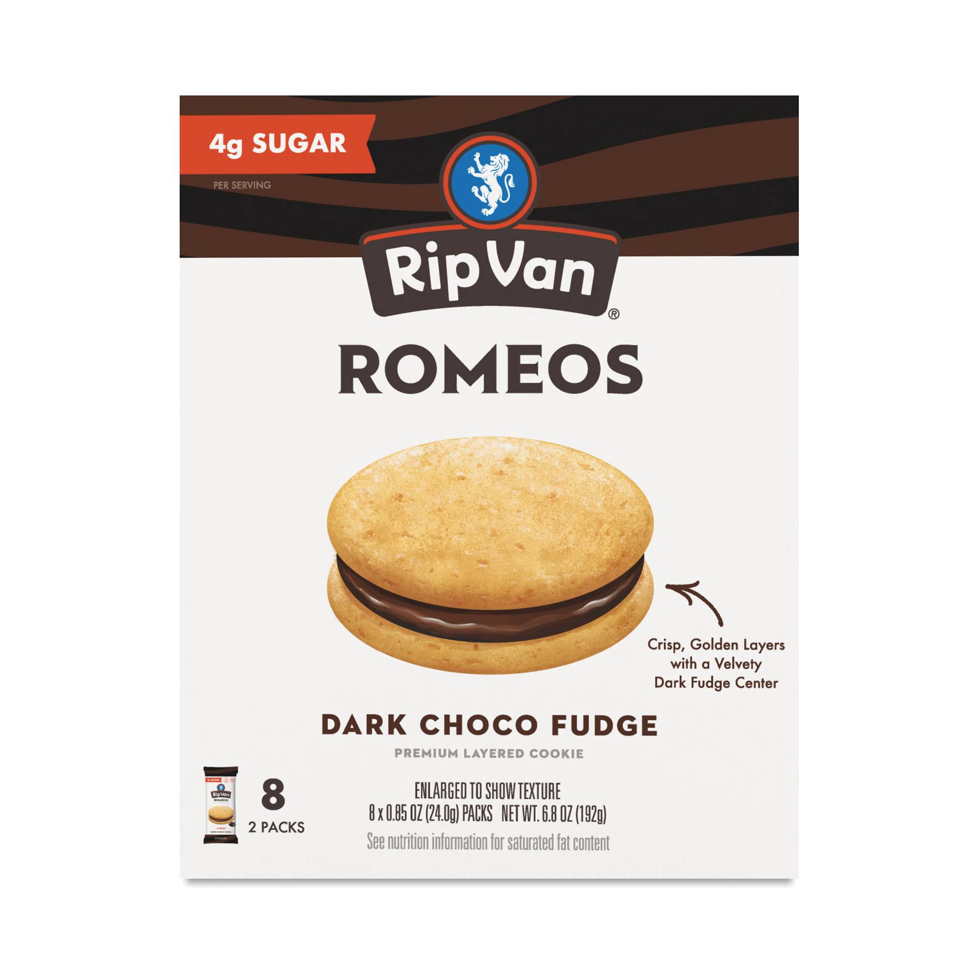 Romeos Cookies, Dark Choco Fudge
