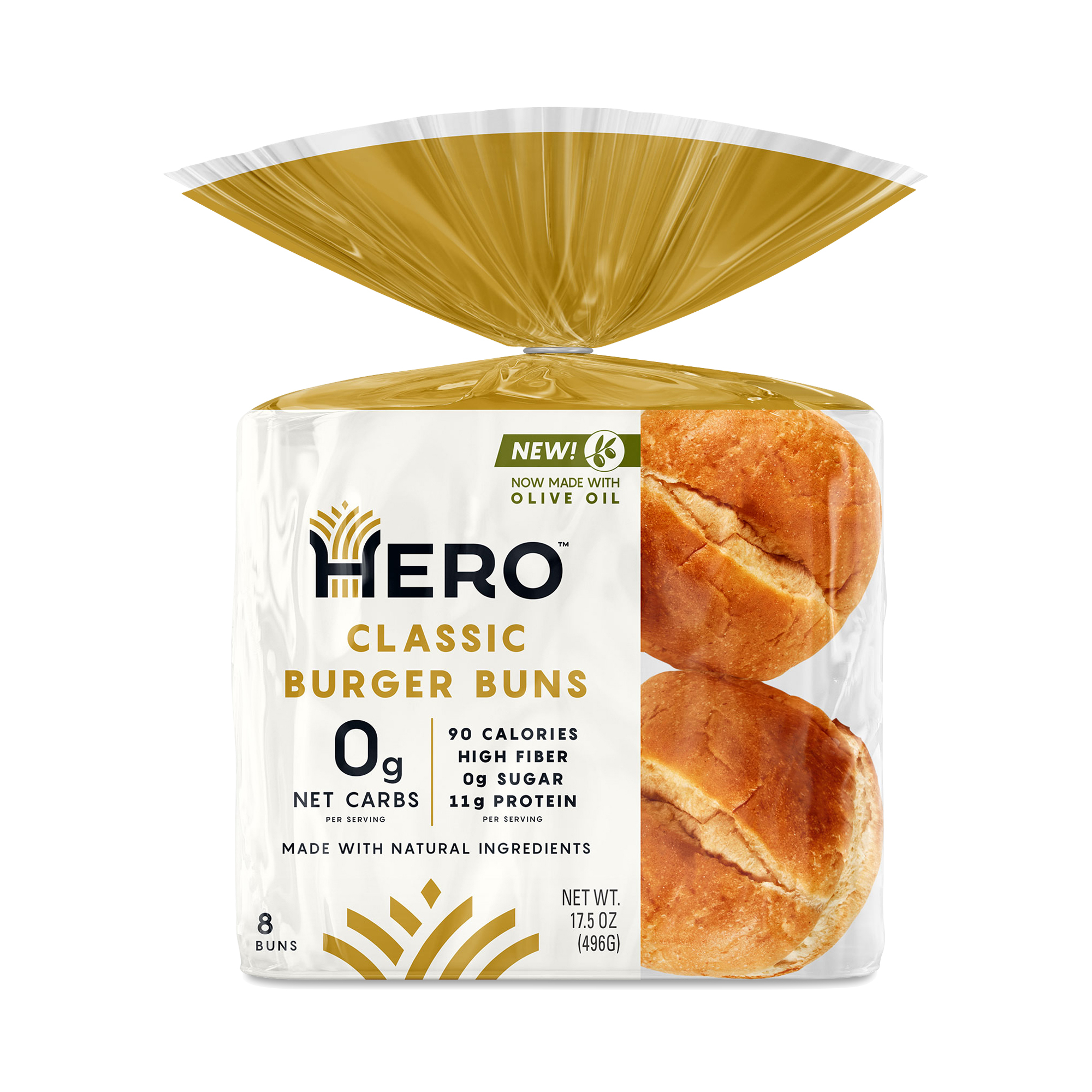 Hero Bread Classic Burger Buns Thrive Market
