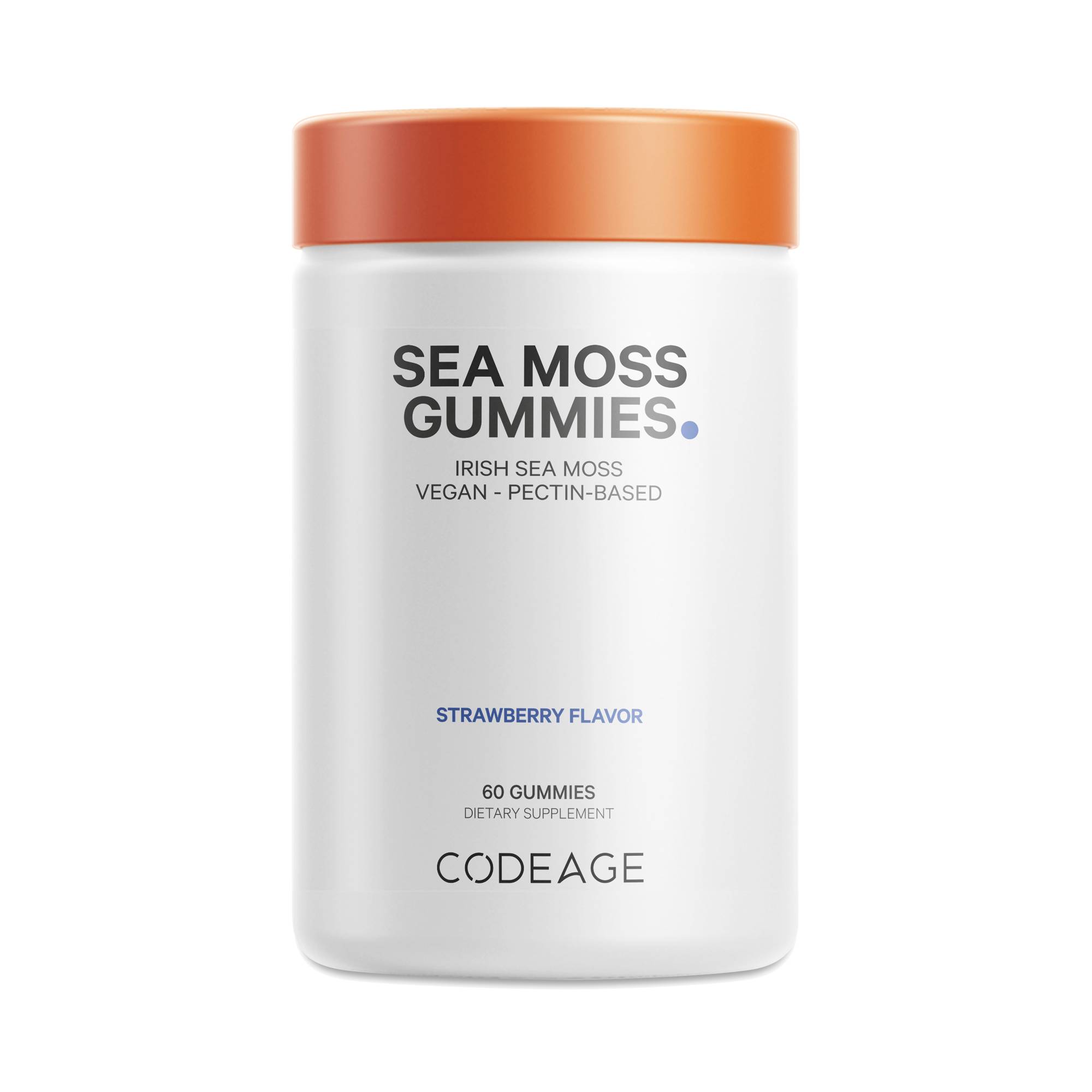 Irish Sea Moss Gummies, Strawberry