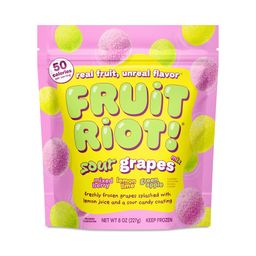 Frozen Sour Grapes Mix, Mixed Berry, Lemon Lime, & Green Apple