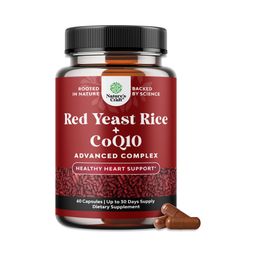 Red Yeast Rice & CoQ10 for Healthy Heart Support