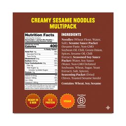 Creamy Sesame Noodles Multipack