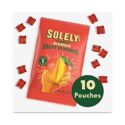 Organic Fruit Gummies Snack Pack, Mango