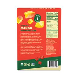 Organic Fruit Gummies Snack Pack, Mango
