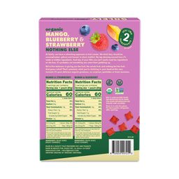 Organic Fruit Gummies, Berry Snack Pack