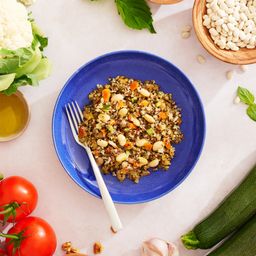 Basil Pesto Veggie Bowl