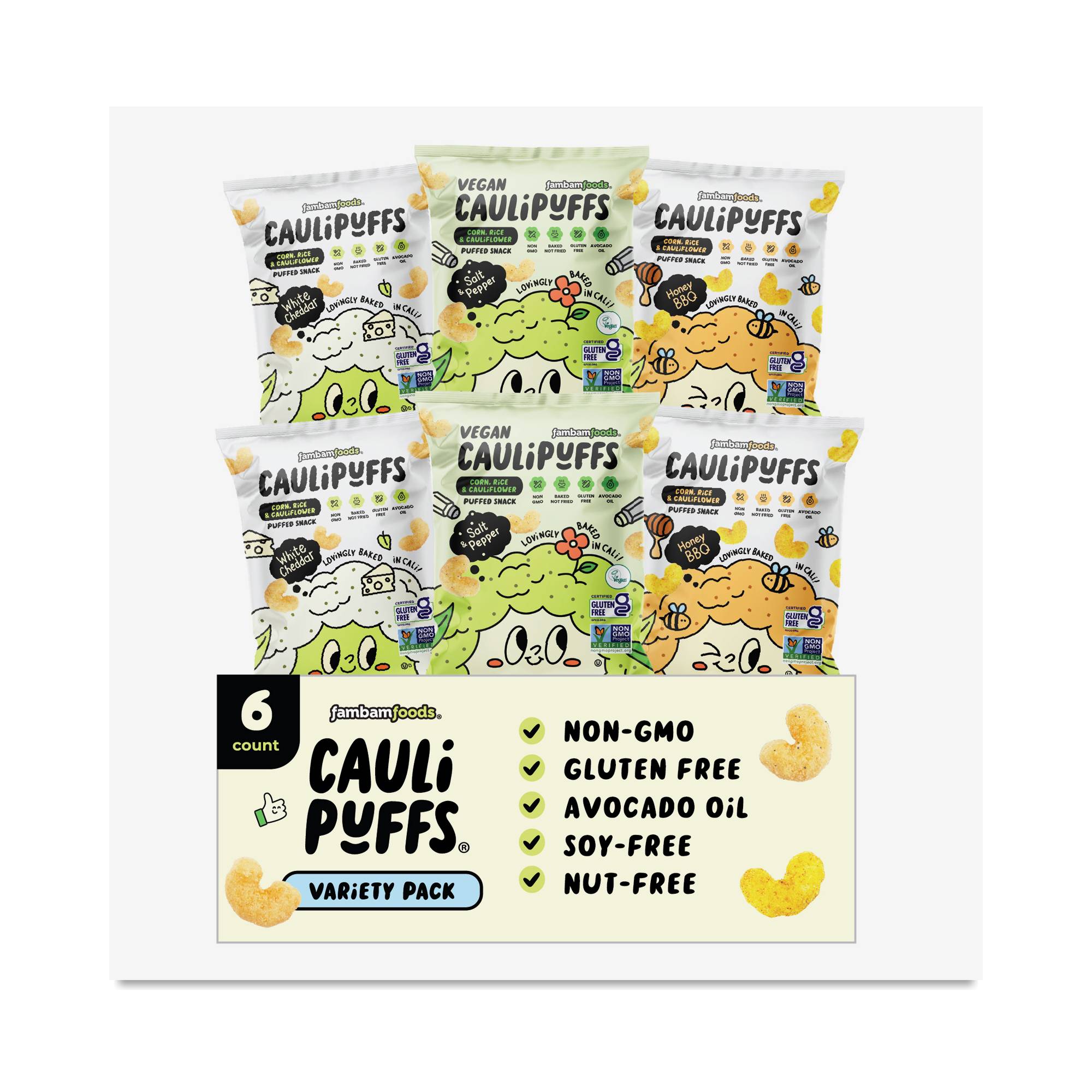 Puffed Snack, Variety Pack