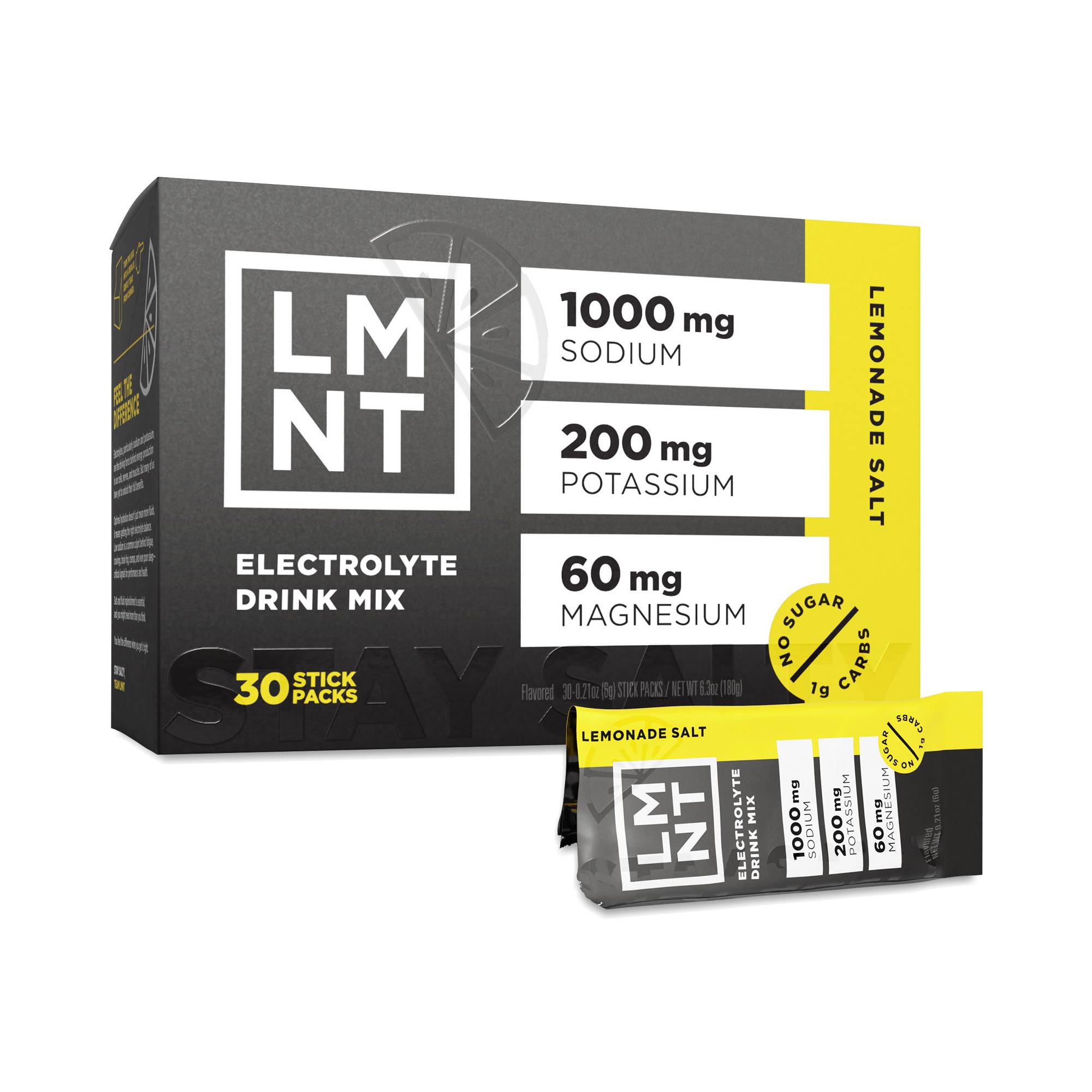 Electrolyte Drink Mix, Lemonade Salt