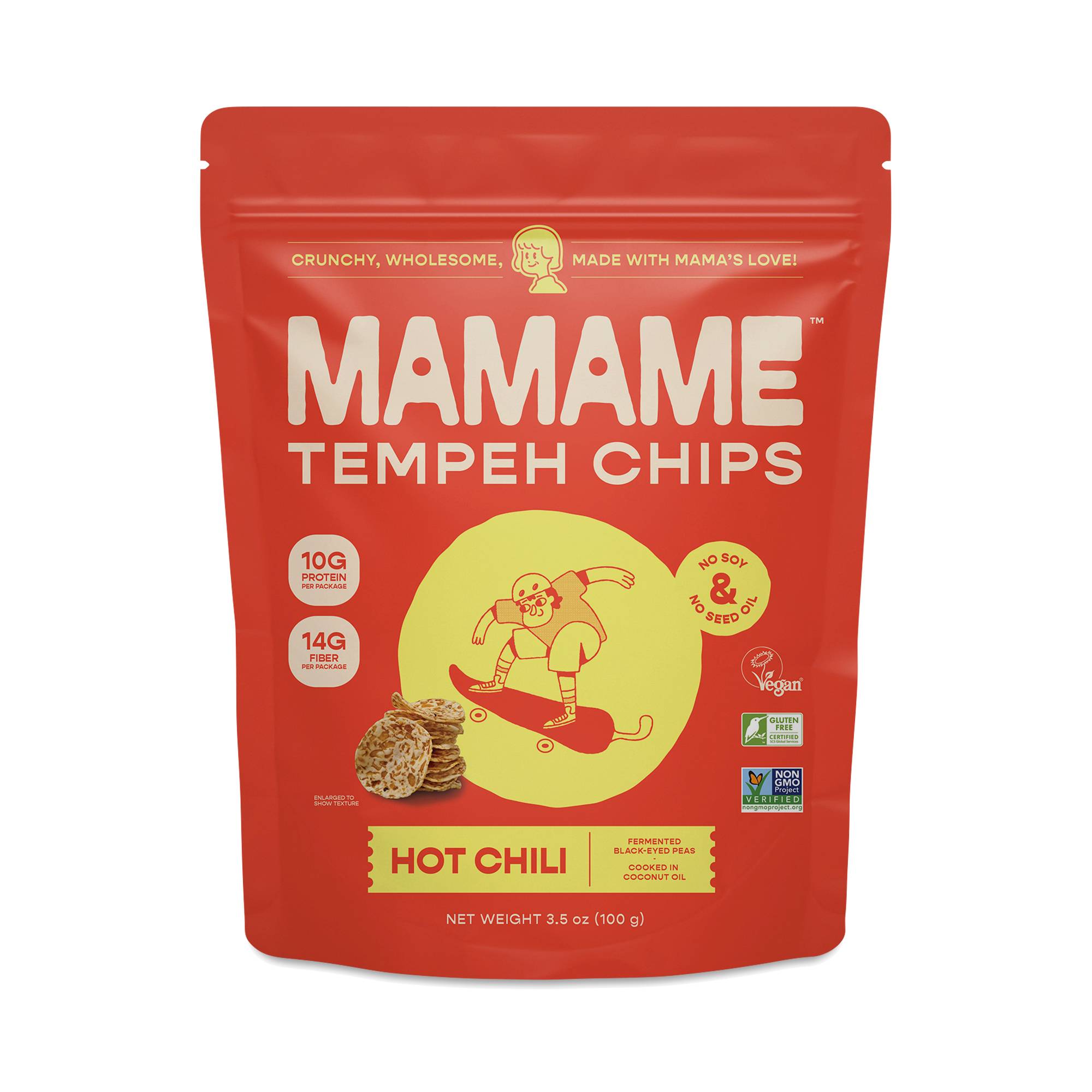 Tempeh Chips, Hot Chili