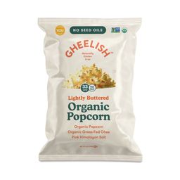 Organic Popcorn, Lightly Buttered