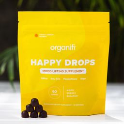 Happy Drops Gummies, Sweet Lemon