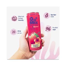Marine Plant Beverage with Seabiotics, Strawberry & Hibiscus