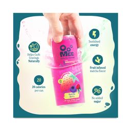 Marine Plant Beverage with Seabiotics, Matcha Berry