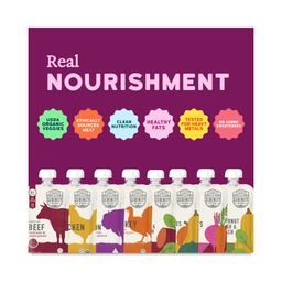 Baby Food Pouches, Meat & Veggies Power Fuel, Variety Pack